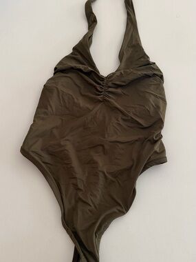 Out from under Green One-Piece Halter